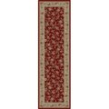 Concord Global Trading Concord Global 62206 6 ft. 7 in. x 9 ft. 6 in. Ankara Floral Garden - Red 62206
